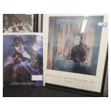 Francis Bacon museum poster and Paul Stanley