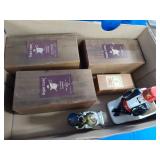 English leather after shave, bottles, other