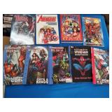 9 Marvel comic books