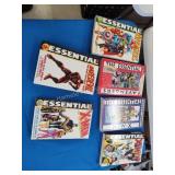6 Marvel comic books