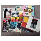 Vinyl records - one signed