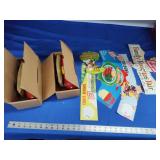 Oscar Meyer paper displays and 2 wienermobiles