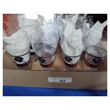 12 Chicago Bears coke glasses
