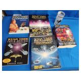 Star Trek books and glass