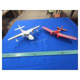 Metal BudLight and ACE Airplane banks