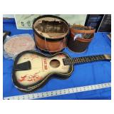 Wyatt Earp guitar and 3 drums