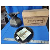 Pitcher, steamer and flue cover