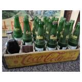 Coke tray with Simba bottles