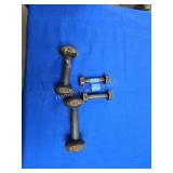 York Dumbbells, 1 and 5 Lb
