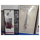 2 posters - Gaelic Storm and National Symphony