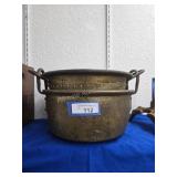 Vintage Brass pot and kettle