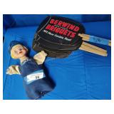 Dutch boy puppet and Berwind fans