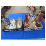 2 flats of Oil Lamps
