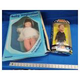 Mad doll and baby doll