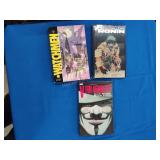 3 comic books