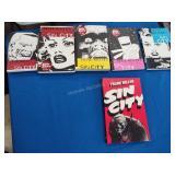 6 Sin City comic books