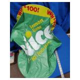 Slice inflatable can display