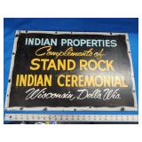 Wisconsin Dells properties sign wood