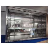 Steel display case