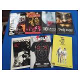 7 comic books