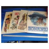 4 posters