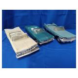 3 model cars - 2 as is
