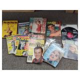 Magazines and book - some adult
