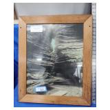 Hand tinted Dells print