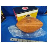 Bart Starr team signed football