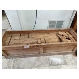 Box of wood blocks