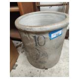 10 gal crock - cracked