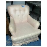 Upholstered Chair.  Stains