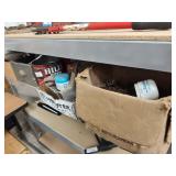 Shelf of assorted hardware