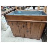 Dry sink 38in w x 34in t