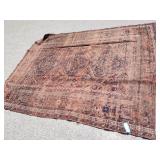 Threadbare Oriental Rug 90x122in
