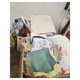 2 boxes of fabric