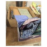 2 boxes of fabric