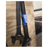 2 wrenches