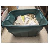 Tote of fabric