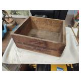 Western ammo box and sugar sack