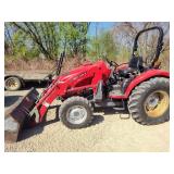 Case IH DX45 loader tractor