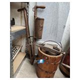 Ice cream maker and planter