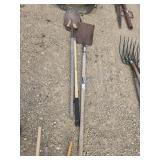 3 shovels