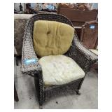 Wicker rocking chair