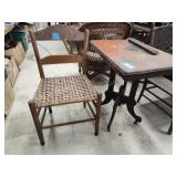 Chair and table as-is