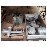 Grinder and cooking items