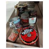 Tins and other