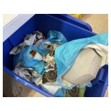 Tote of Oil Lamps - Some Damage