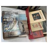 2 Flats - Books, Star Wars Items, etc