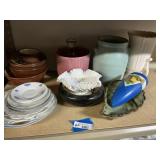 Group of Pottery & Dishes